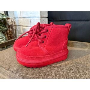 UGG Neumel II Boot Toddler 'Samba Red' 6C-toddler